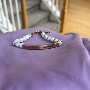 “Always My Sister, Forever My Sister” bracelet